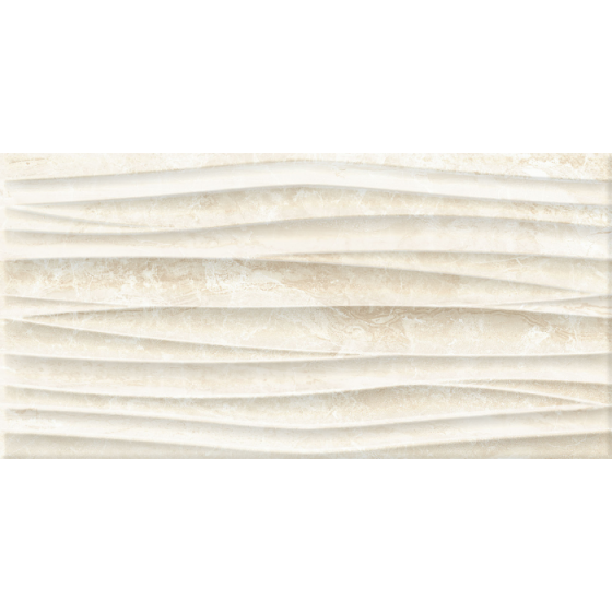 Boheme Olas Beige 25x50 διακοσμητικό ματ πλακίδιο τοίχου μπεζ